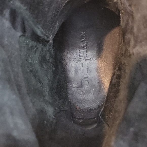 COLE HAAN Nike Air Black Leather Military Boot - O11062 - Picture 15 of 15